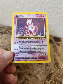 Pokemon TCG - Mewtwo Base Set 2 10/130 - Holo Rare - - Image 5