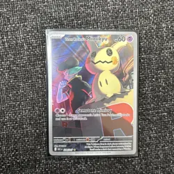 Team Rockets Mimikyu 238/217 Secret Rare Pokemon Ascended Hero’s Mint - Image 1