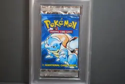 PSA Gem Mint 1999 WOTC Pokemon Base Set Foil Pack Blastoise Artwork WOTC - Image 4