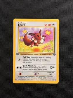 Eevee Jolteon Flareon Vaporeon 1st Edition Pokemon Fossil WOTC Eeveelutions /64 - Image 2