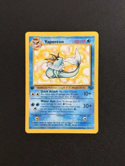 Eevee Jolteon Flareon Vaporeon 1st Edition Pokemon Fossil WOTC Eeveelutions /64 - Image 3