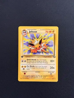 Eevee Jolteon Flareon Vaporeon 1st Edition Pokemon Fossil WOTC Eeveelutions /64 - Image 4