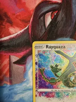 Pokemon Rayquaza Amazing Rare SWSH Vivid Voltage 138/185 NM - Image 2