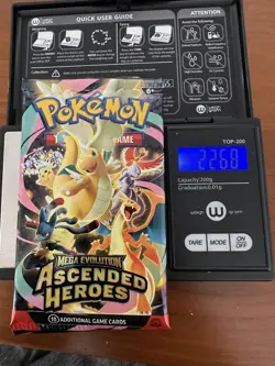 HEAVY! 22.68g Ascended Heroes Pokemon TCG Booster- GOD PACKU (SEALED) - Image 1