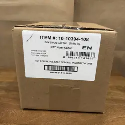 Pokemon Day 2026 Collection Box Case (6 Boxes) IN HAND SHIPS TODAY - Image 1