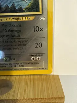 Pokemon TCG Neo Revelation 23/64 Skarmory Non-Holo Rare - NM - Image 2