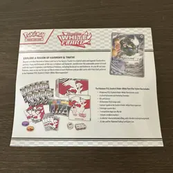 Pokemon TCG Scarlet & Violet White Flare ETB Elite Trainer Box Factory Sealed - Image 2