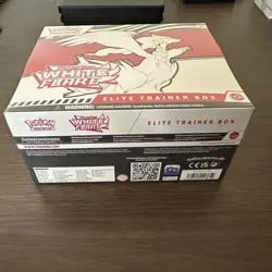 Pokemon TCG Scarlet & Violet White Flare ETB Elite Trainer Box Factory Sealed - Image 3