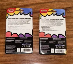 Pokemon TCG Ascended Heroes Erika Larry 2pk Blister New Factory Sealed x2 - Image 2