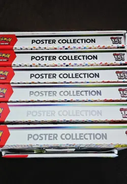 Pokemon TCG Scarlet & Violet 151 Poster Collection Boxes - Sealed Lot of 6 - Image 2