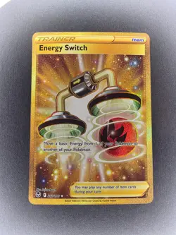 Pokemon TCG - Energy Switch 212/195 - Silver Tempest - Secret Rare - NM+ - Image 1