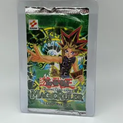 2002 Yugioh Unlimited Magic Ruler Booster Pack Sealed TCG NEW Konami UNWEIGHED! - Image 1