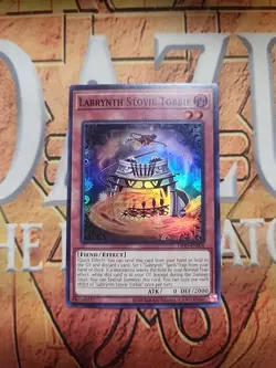 Labrynth Stovie Torbie OP23-EN004 OTS Super Rare Unlimited NM Yugioh - Image 1