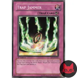 Yugioh Trap Jammer SD1-EN027 Common 1st Edition NM - Image 1