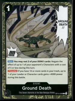 Azure Sea's Seven #OP14-096 Ground Death - Image 1