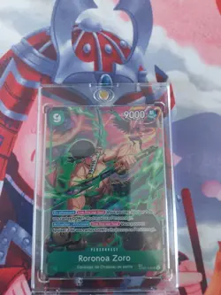 CARTE ONE PIECE TCG - Roronoa Zoro TR Treasure Rare FR MINT Alternate Art OP11 - Image 1