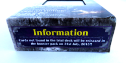 Weiss Schwarz: Trial Deck: Attack on Titan. Box corner smooshed. - Image 5