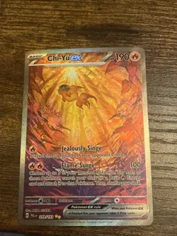 Chi-Yu ex 259/193 Paldea Evolved Special Illustration Rare Pokemon NM 259/193 - Image 1