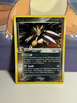 Pokemon Dark Sandslash 18/109 – Reverse Holo – Team Rocket Returns (2004) - Image 1