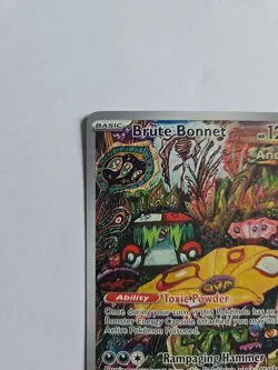 Brute Bonnet 207/182 Illustration Rare Paradox Rift Pokemon TCG - Image 4