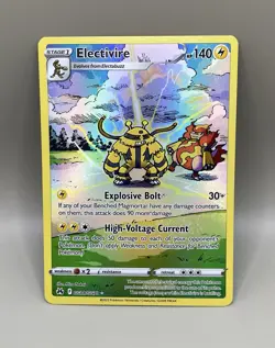 Electivire Crown Zenith Galarian Gallery Holo Rare Pokemon TCG GG08/GG70 - Image 3