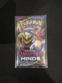 Pokemon Unfied Minds Booster Pack garchomp sealed - Image 1