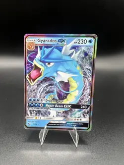 Pokemon Tcg Hidden Fates Gyarados GX 16/68 Ultra Rare - Image 1