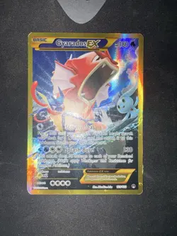 Pokemon TCG Gyarados EX 123/122 XY Breakpoint Secret Holo Rare - Image 1