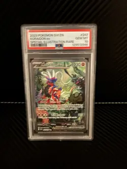 PSA 10 Pokemon Koraidon ex 247/198 Sv01: Scarlet & Violet Base Set SIR Holo Rare - Image 1