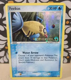 Feebas 50/106 EX Emerald Stamped Reverse Holo Pokemon LP - Image 1