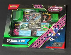 Pokemon Greninja ex Collection Box Shrouded Fable With Promo SVP 132 - Sealed - Image 1