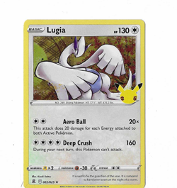 LUGIA 022/025 25TH CELEBRATIONS POKEMON (HOLO, NM) - Image 1
