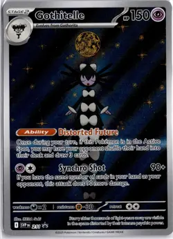 Pokemon Gothitelle 211 Black Star Promo White Flare Pokemon - Image 3