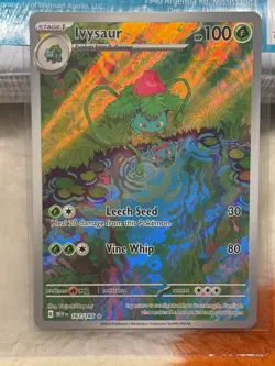 Ivysaur 167/165 Sv: Scarlet & Violet 151 English Pokemon TCG - MINT PACK FRESH - Image 2