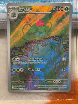 Ivysaur 167/165 Sv: Scarlet & Violet 151 English Pokemon TCG - MINT PACK FRESH - Image 3