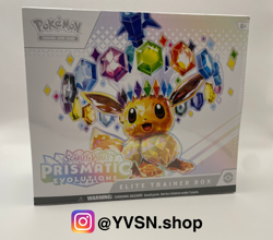 Pokemon Prismatic Evolutions ETB Elite Trainer Box Sealed x 1 (Qty) - Image 1