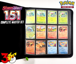 Pokemon 151 English Complete Master Set w/ Promos NM In Binder With Extras - Image 2
