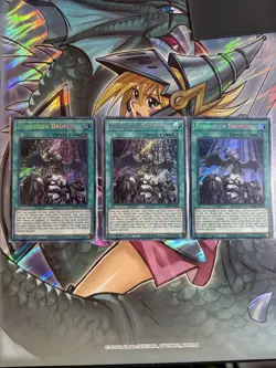 Yu-Gi-Oh!! Forbidden Droplet Secret Rare 1st Edition NM BROL-EN090 X3 Play-set - Image 1