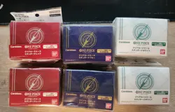 Lot of 6 Carddass One Piece Card Game Card Case Deck Box Brand New - Image 1