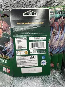 Sleeved Booster Pack One Piece TCG OP12 Legacy Of The Master Factory Sealed X10 - Image 3
