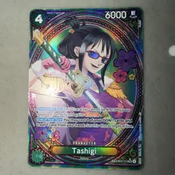 Tashigi EB03-018 One Piece Heroines SP SR Foil Alt Art Blocker 6000 - Image 3