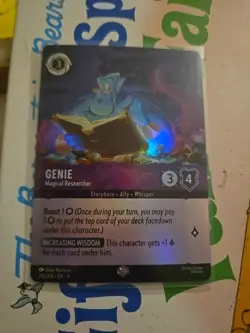 Genie - Magical Researcher 210/204 Epic - Disney Lorcana TCG Winterspell - Image 1