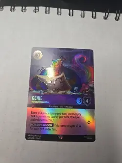 Genie - Magical Researcher 210/204 Epic - Disney Lorcana TCG Winterspell - Image 2