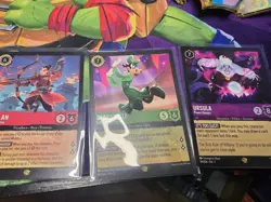 Disney Lorcana card lot from sets 1-8 - Image 1