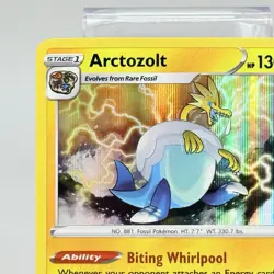 Pokemon Arctozolt Holo Card #066/189 Darkness Ablaze Sword & Shield NM - Image 2