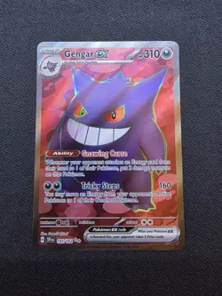 Pokemon Gengar EX TCG Scarlet & Violet Temporal Forces Card 193/162 - Image 1