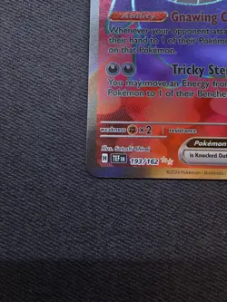 Pokemon Gengar EX TCG Scarlet & Violet Temporal Forces Card 193/162 - Image 5