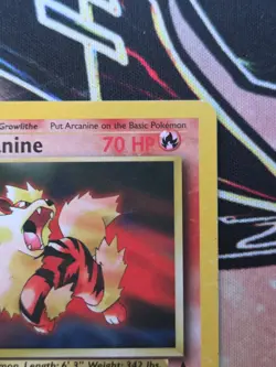 Pokemon TCG Arcanine WoTC Movie Promo Card 06/53 Legendary 1999 - Image 4