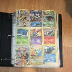 Pokemon TCG Binder Used Over 250 Card - Image 1
