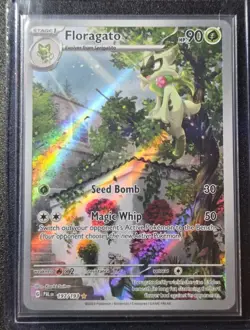 Pokemon Floragato - 197/193 SV02: Paldea Evolved LP card - Image 1